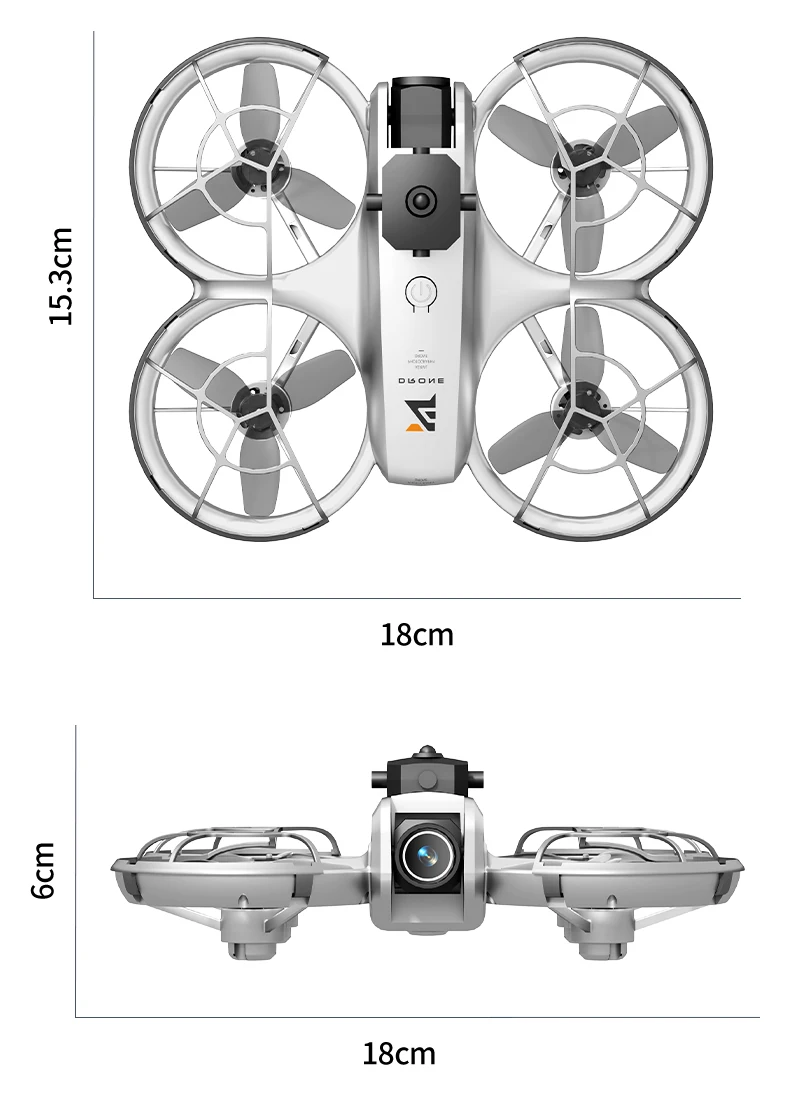 Dron Z4 con cámara HD de 8K, batería de larga duración, 5G, WIFI, modo sin cabeza, Motor sin escobillas para principiantes, cuadricóptero RC con fácil Control