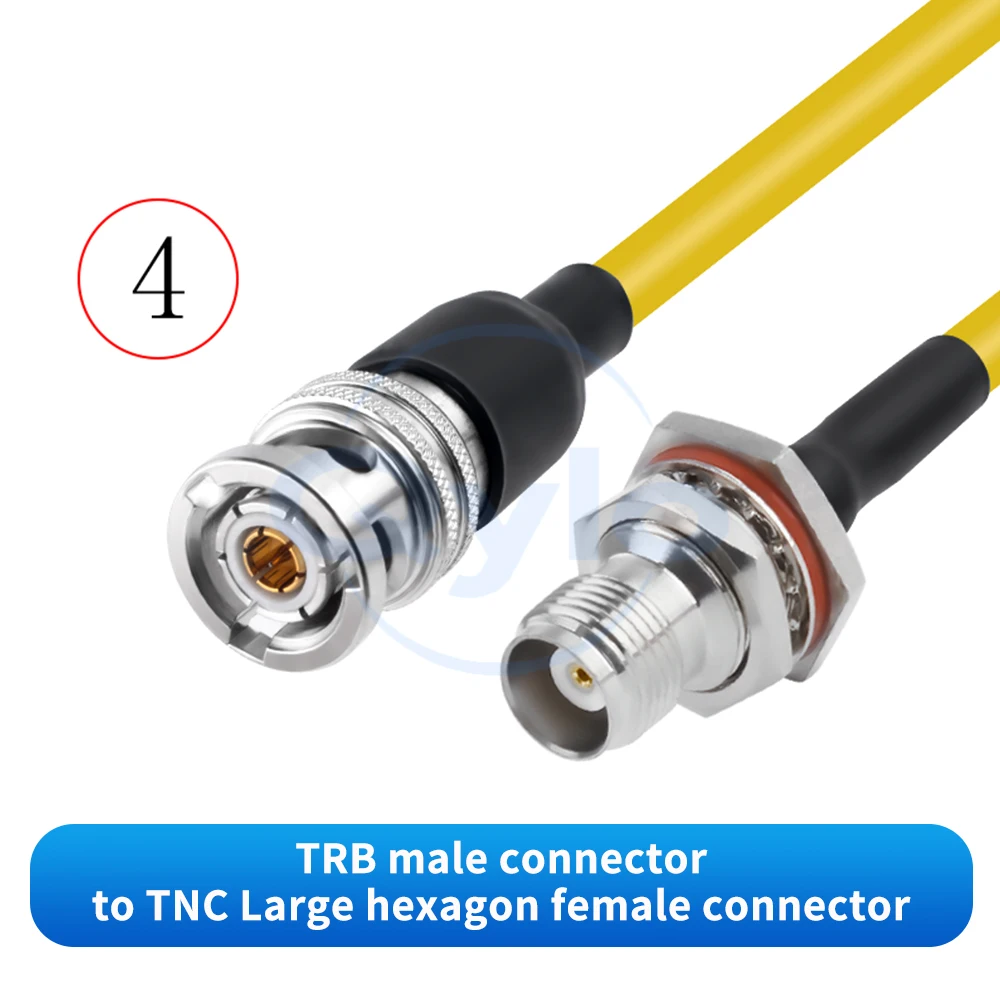 TRB-zu-TNC-Dreifach-Koaxial-HF-Testadapterkabel TRB/TNC TRC50-2 rauscharmes TRB-zu-TNC-Kabel (1 Stück) – Detail 6