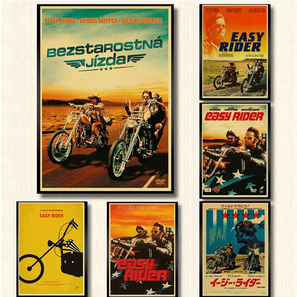 Film Easy Rider Art Silk Print Poster Per Soggiorno Decor Home Wall Picture