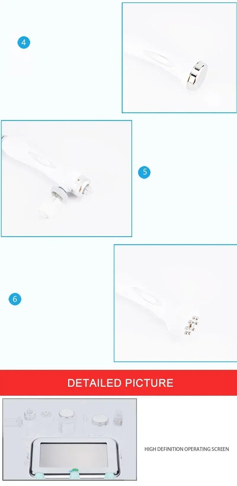 Hydrogen and Oxygen Bubble Facial Cleaning Device Image 5