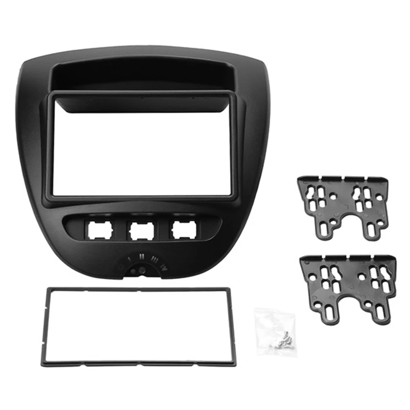 

Автомобильный радиоприемник Fascia DVD, стереопанель, монтажная рамка для Toyota Aygo, Citroen C1, Peugeot 107