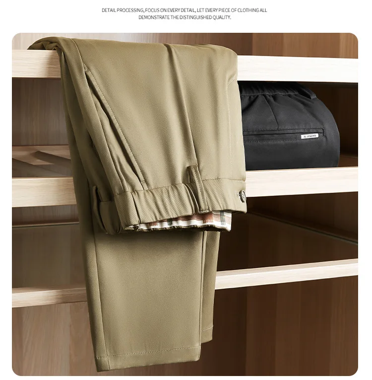 Description Picture 6 of itemNew Arrival Fashion Extra Large Casual Pants for Men In Spring and Autumn Season Plus Size 36 38 40 42 44 46 48