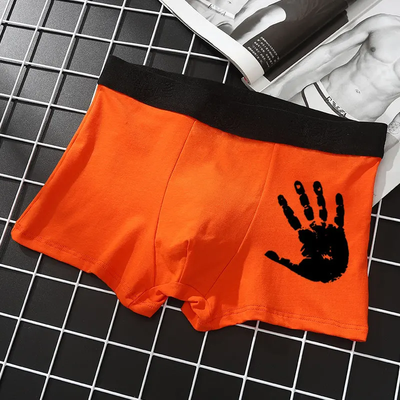 2022New 4pcs/lot Boxers Men Underwear Boxer Shorts men Panties boxers homme Underpants Men Cotton Breathable Shorts Men Printing