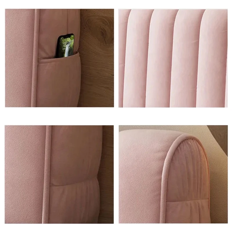 Soft Thicken Velvet Quilted Headboard Cover All-inclusive Bed Back Protector Cover Short Plush Quilting Head High Quality