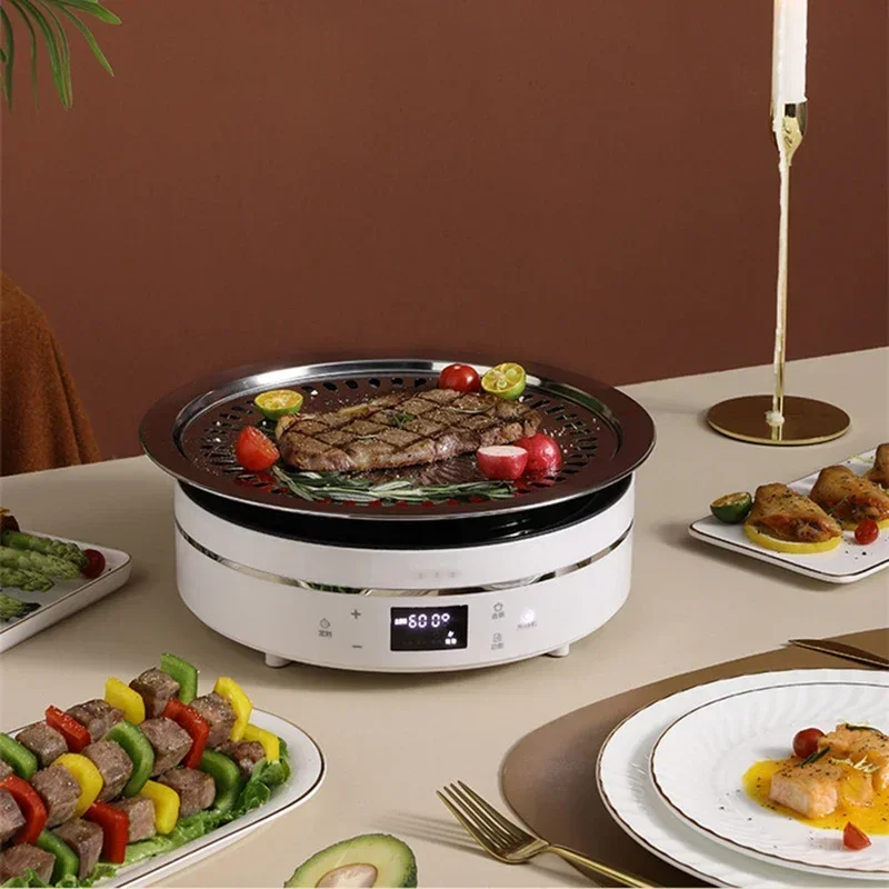 2200W Electric Ceramic Stove home Smart New Electric Stove Stir-frying Vegetables Integrated Mini Induction Cooker For Tea 5