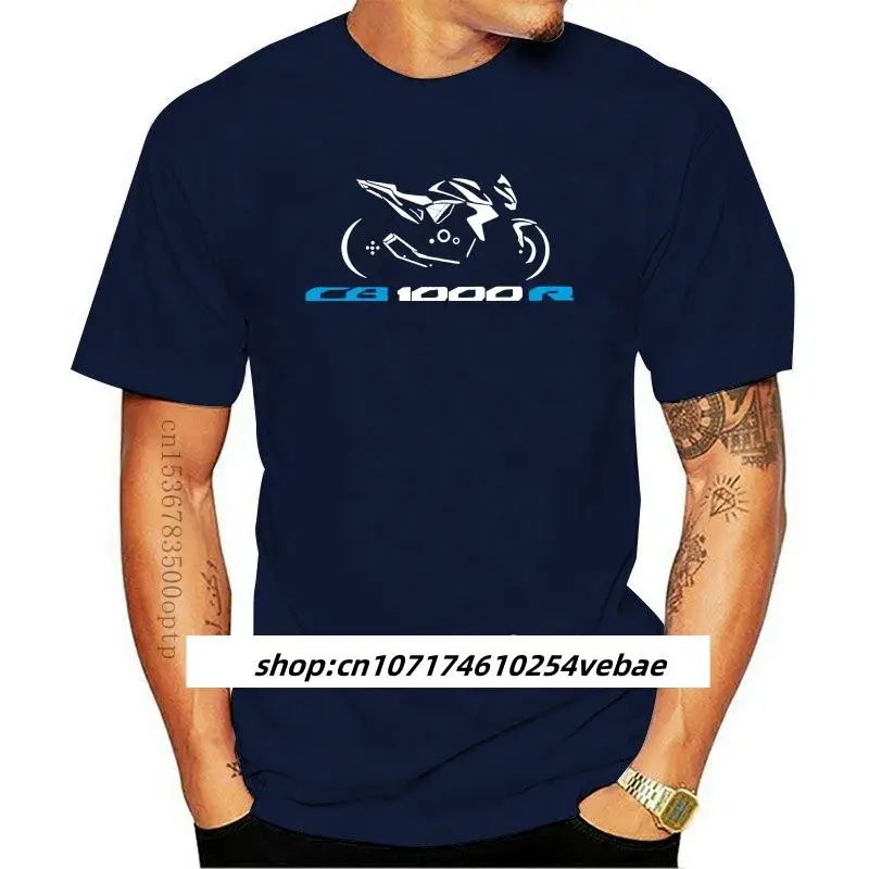 Kaus Pria Kasual Fashion 2023 Бару Kaus Motor CB1000r Kaus CB 1000 R Мужская футболка