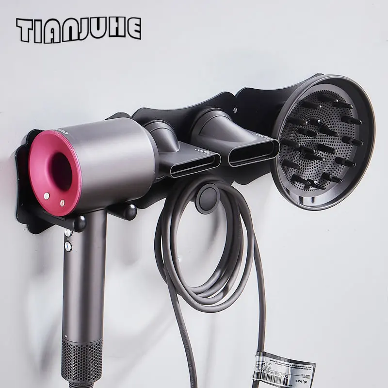 Wall-Mount-Hair-Dryer-Holder-for-Dyson-Supersonic-Magnetic-Bracket ...