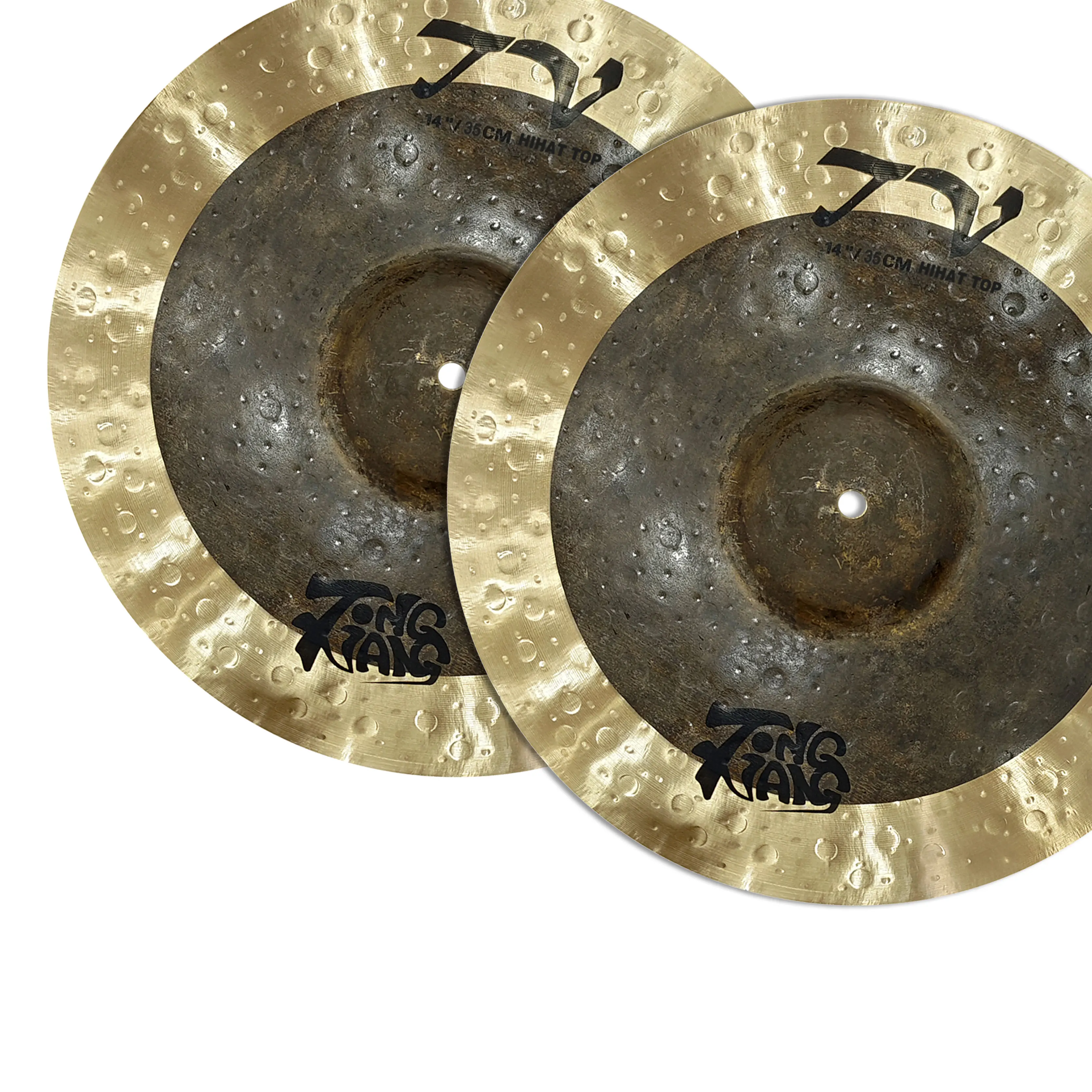 High Quality B25 Bronze TV Series Cymbals 14" Hihat Drum Cymbal