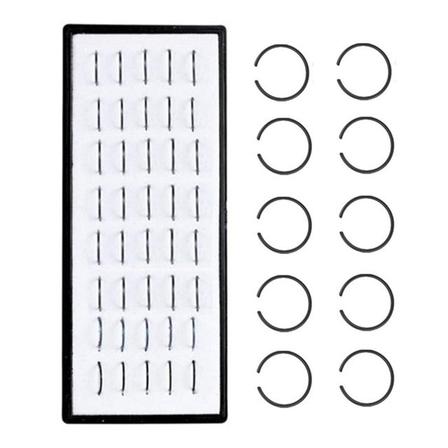 Straight Nose Stud Curved Pack Crystal Nose Ring Set Stud Lot Nariz Nase Pircing Nose Ring Set Bend Piercing Non-Pack