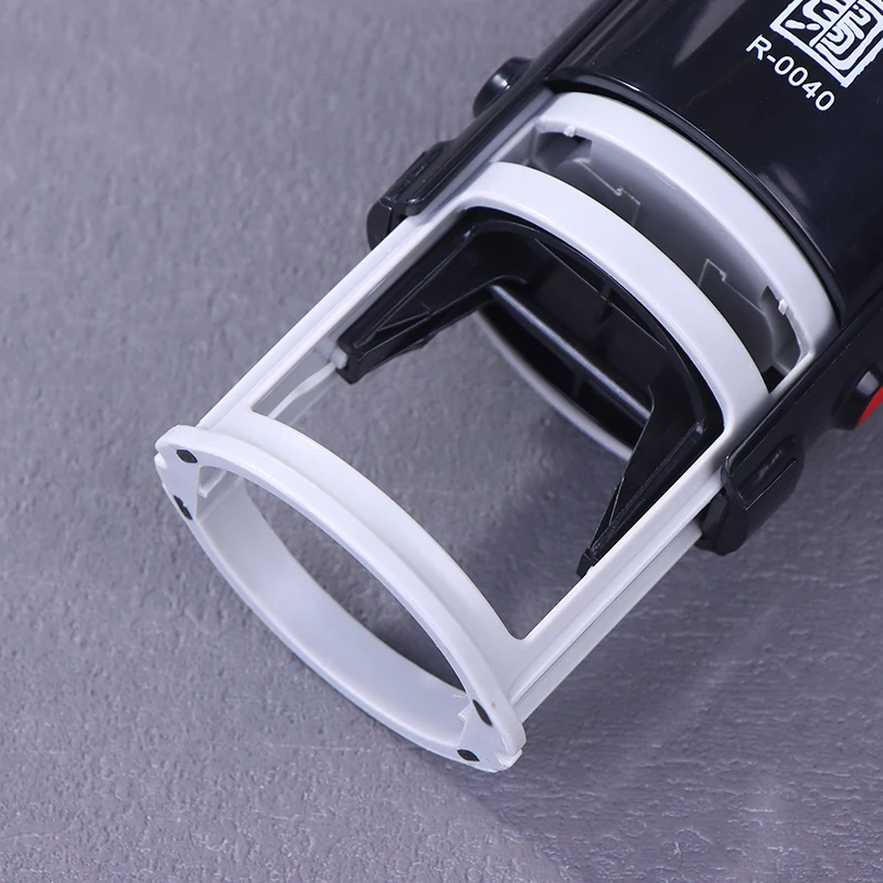 Self-Inking Round Stamp, 25/30/40/50mm, Personalize with Your Text