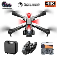 Professional drone 4K HD aerial camera WiFi FPV Obstacle avoidance folding quadcopter RC helicopter Children’s gift toy stop mat