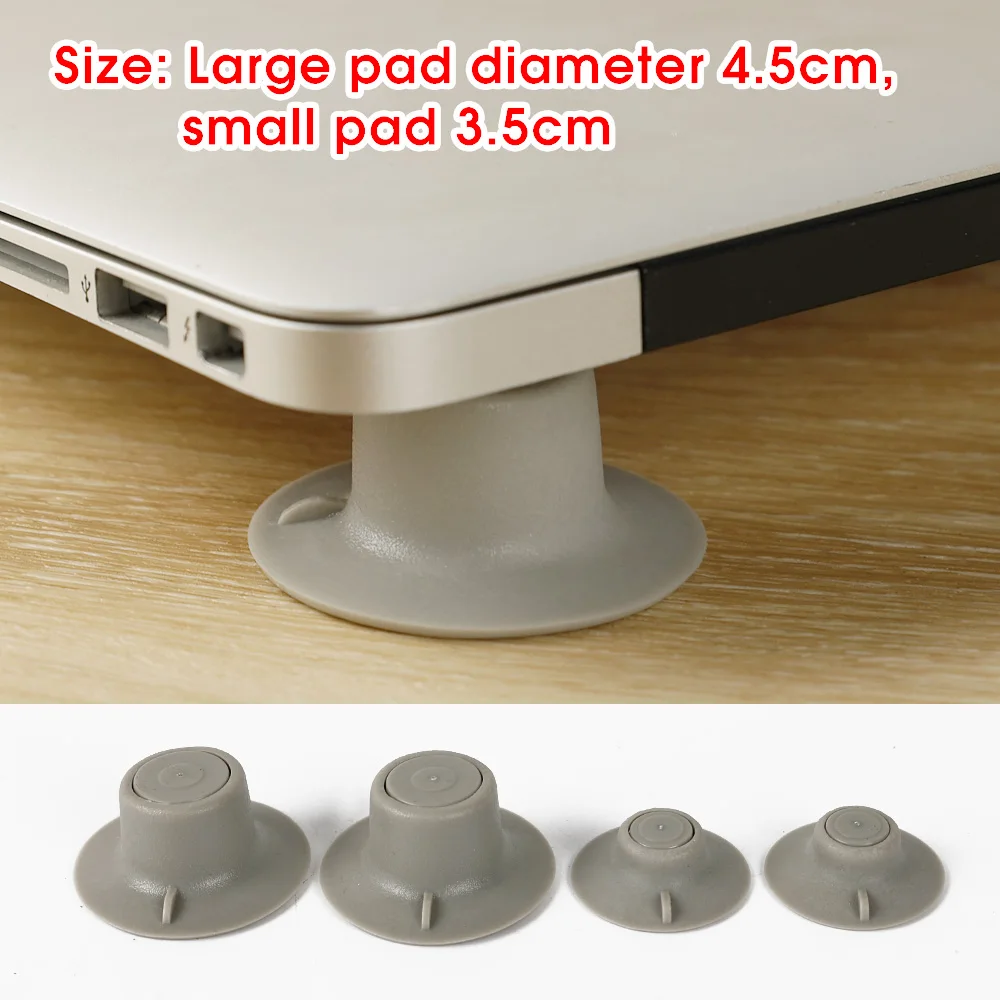 Laptop Heat Reduction Pad Suporte de Refrigeração para Apple Macbook Notebook Suporte de Computador Refrigerador de Silicone Macio - Imagem 4