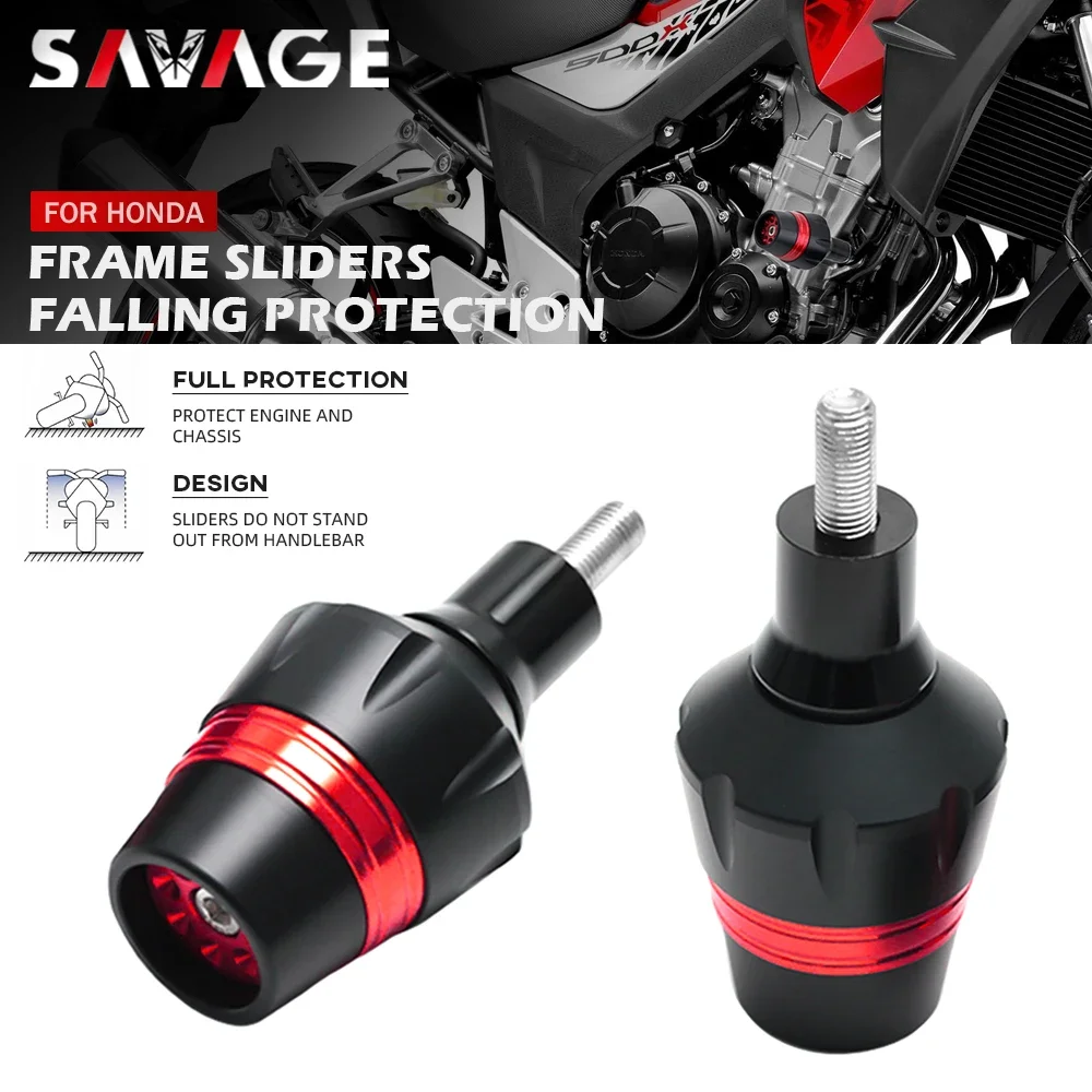 

For HONDA CB500X CB500F Rebel 500 Motorcycle Frame Slider Crash Protector Engine Crash Pad Guards Protection CB 500F 500X CMX500