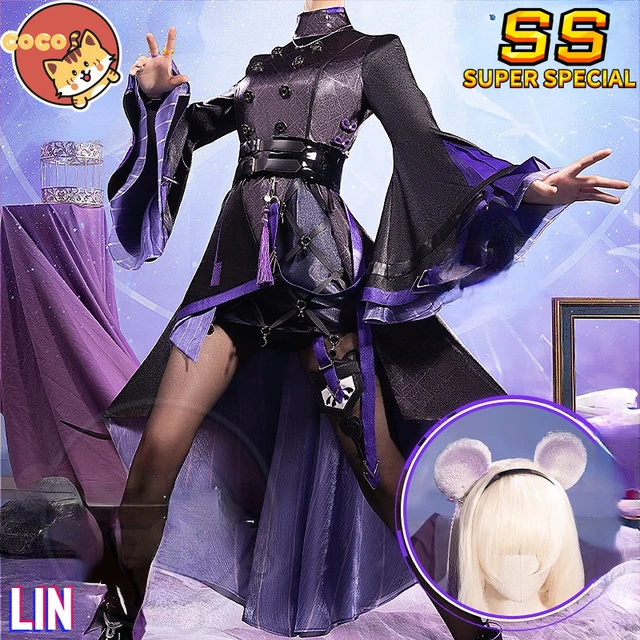 CoCos-SSS Game Arknights Specter The Unchained Cosplay Costume Game Cos  Arknights Laurentina Costume and Cosplay Wig