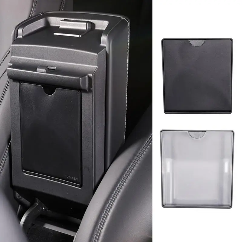 Tesla Model 3/Y Central Control Armrest Box Glasses Pocket Console Storage Basket Interior Organizer For Car Accessories