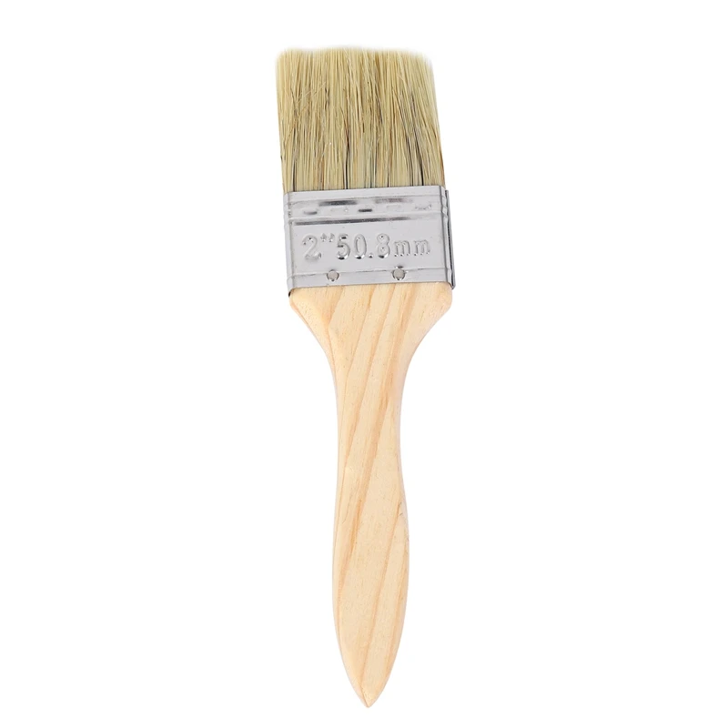 large paint roller New-24 Pack Of 1.5 Inch (35Mm) Paint Brushes And Chip Paint Brushes For Paint Stains Varnishes Glues And Gesso bristle brush painting