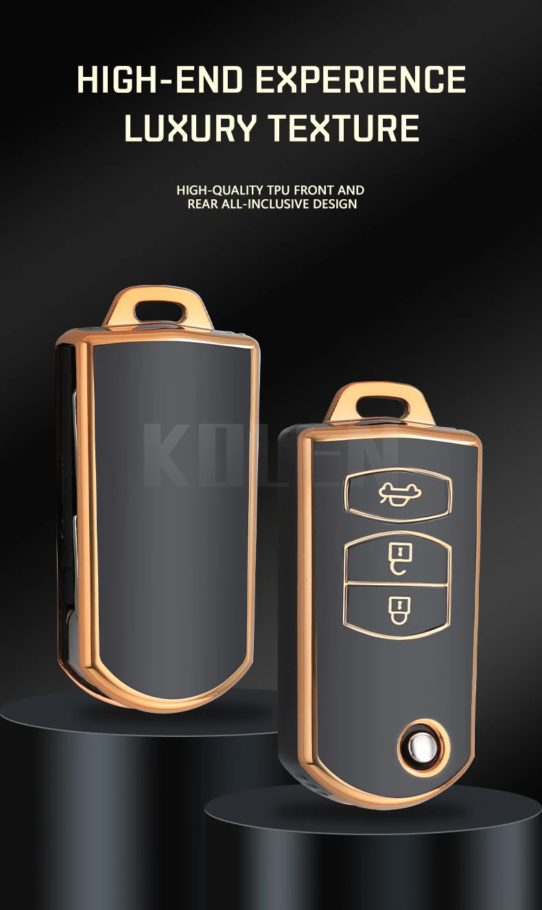 Coque De Clé De Voiture à Rabat à 2 Boutons Pour Honda Civic Accord Jazz CRV HRV ECT - Boîtier De Remplacement Avec Tournevis Et Anneau Porte-clés