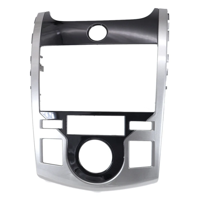 

Автомобильный комплект для приборной панели Double Din, радиоприемник Facia Fascia, панель для установки DVD, рамка для KIA Cerato Koup (TD), Forte Koup (TD) A