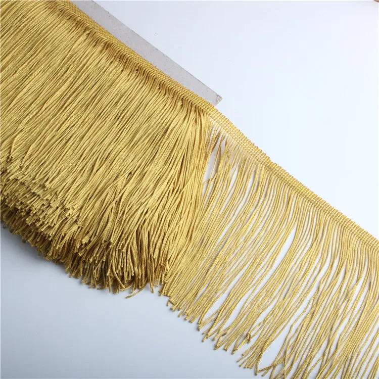 10 Meters 10/15/20/30cm Long Tassel Fringe Lace Trim Tassels Curtains Dresses Fringes Sewing Trimmings Accessories Crafts