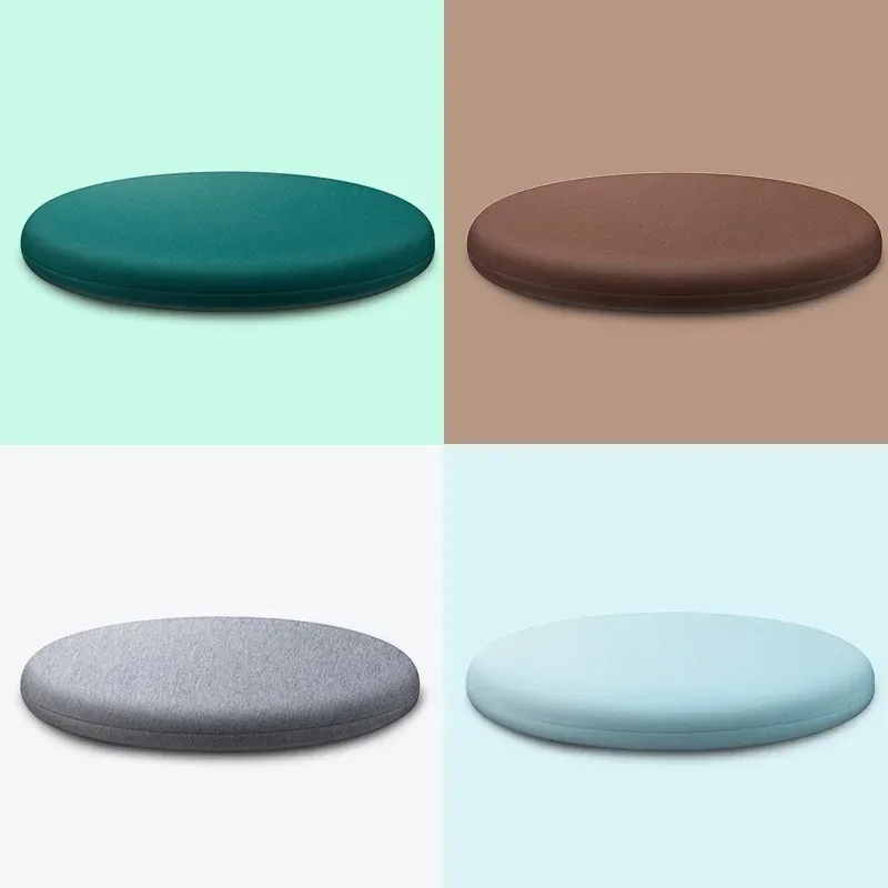 Japanese-style Circular Memory Foam Cushion, Tatami Cushion, Knitted Cotton Cushion, Chair Cushion Office Chair Round Pillow 2