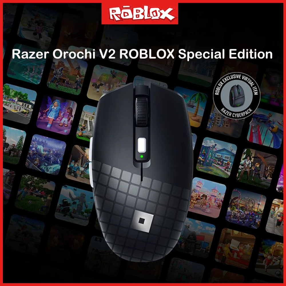 

Roblox Special Edition Razer Orochi V2 Bluetooth Usb Dual Mode Wireless Lightweight Portable Long Lasting Gaming Mouse Boys Gift