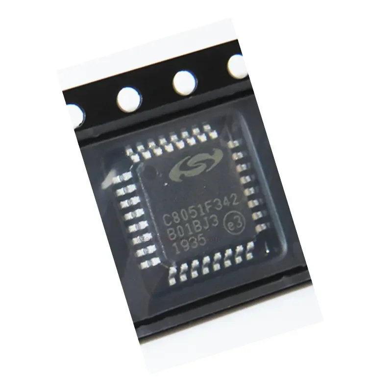 

(5-10piece)100% New C8051F342 C8051F342-GQR QFP-32 Chipset