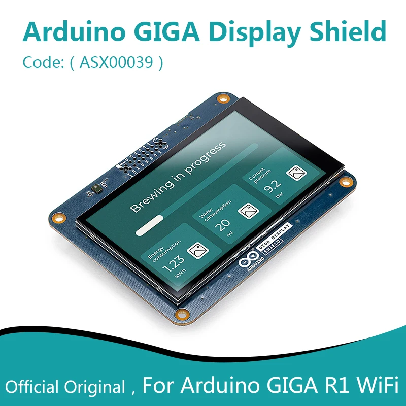 

Официальный Оригинальный дисплей Arduino GiGA ASX00039 для Arduino GIGA R1 WiFi