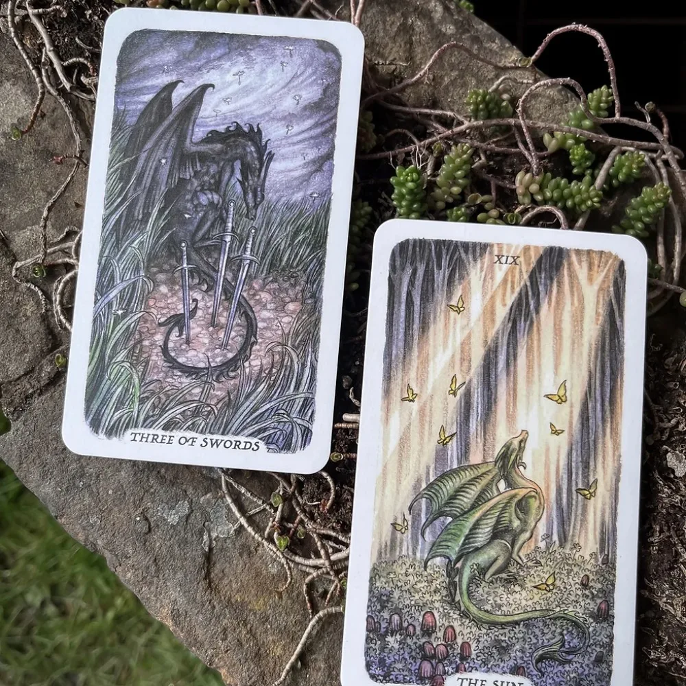 79PcsCardsSmoke,Ash&EmbersTarotDeck12*7cmStandardSizewith4ReferenceCardsforBeginners-AliExpress26