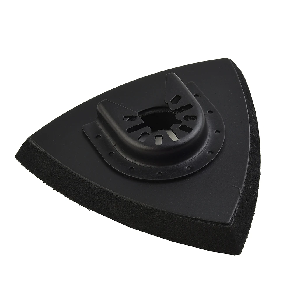 1 Pc Triangular Oscillating Sanding Pad 80/90/93mm Quick Release For Power Tools Accessories Renovator Woodworking Parts 4