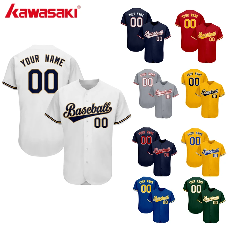 Personalized Baseball Jersey Streetwear Customized Baseball Shirt Diy Your Name Number Customize
