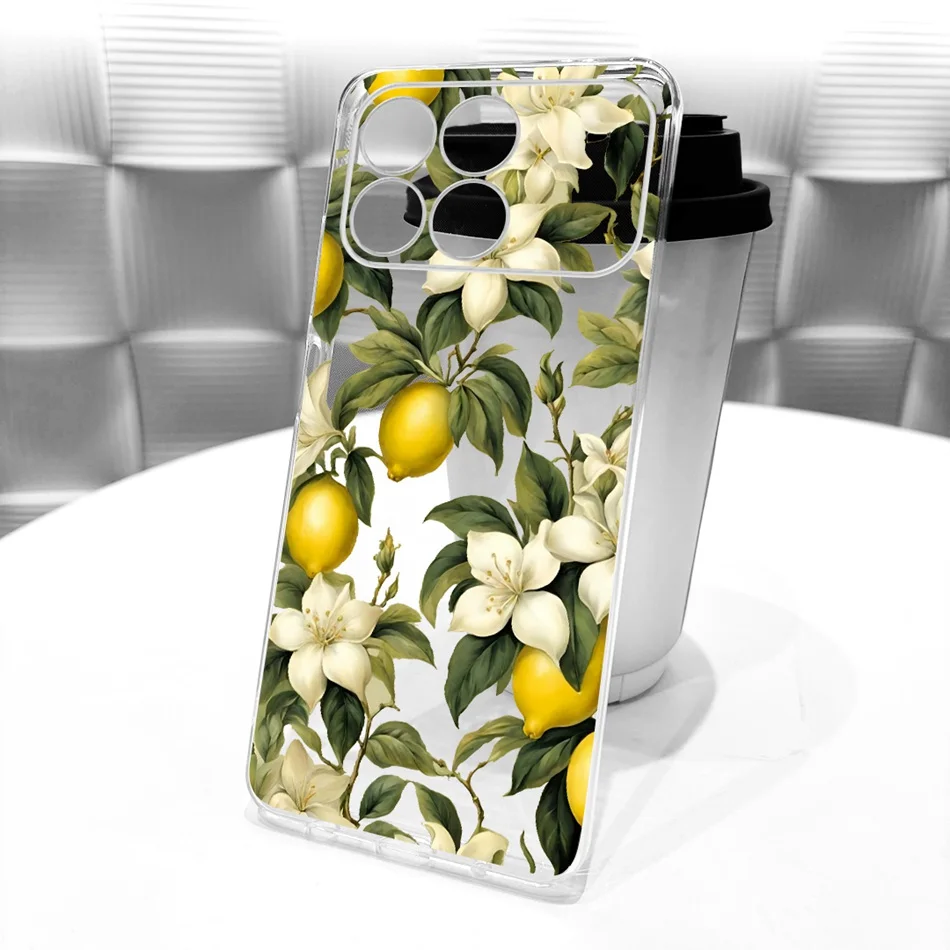New Simple Style Transparent TPU Soft Silicone Phone Case