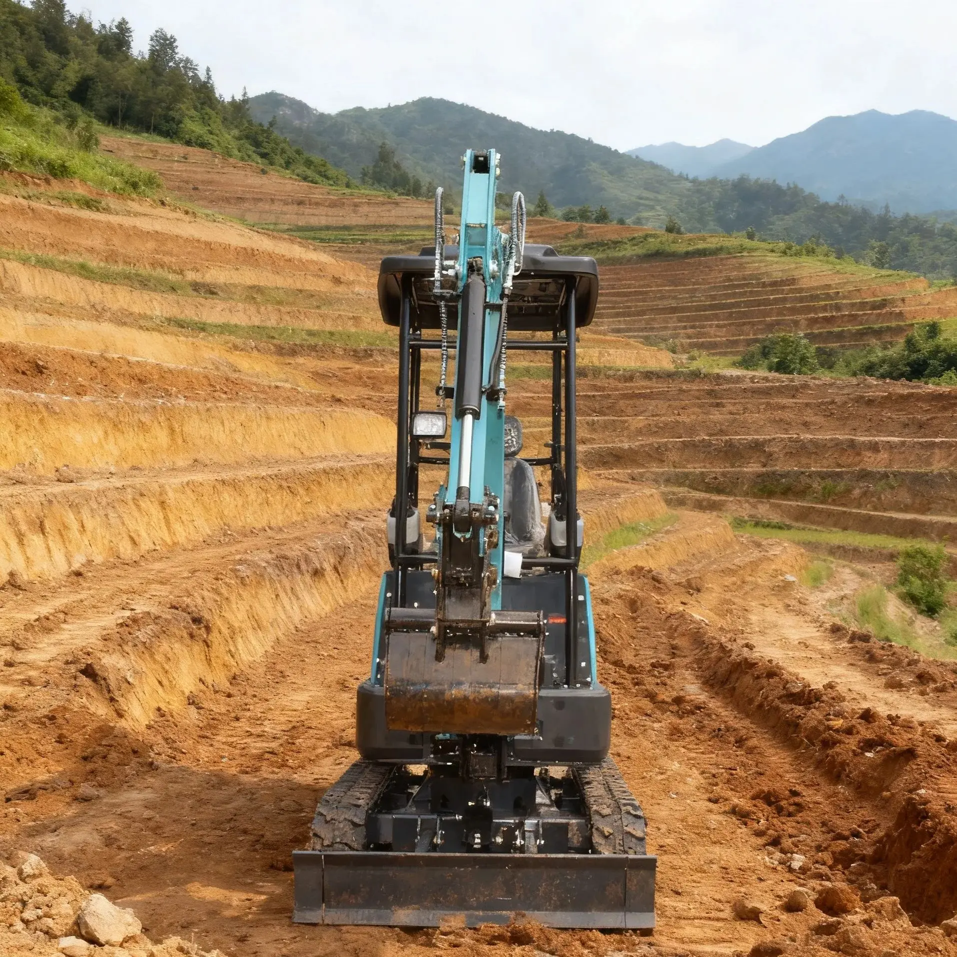 New Mini Excavator Price 1.8 Ton 2 Ton Mini Excavator Mini Excavator Bagging Machine 1