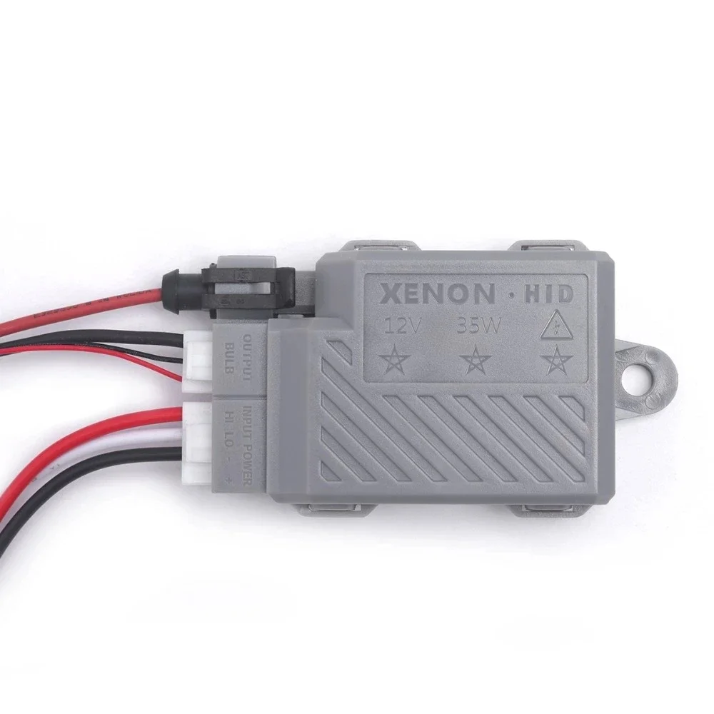 35 Вт Ксеноновые мотоциклетные HID Ксеноновые фары H4 BA20D H6 Hi/Lo 6000K мотоциклетные фары универсальные противотуманные лампы балласт