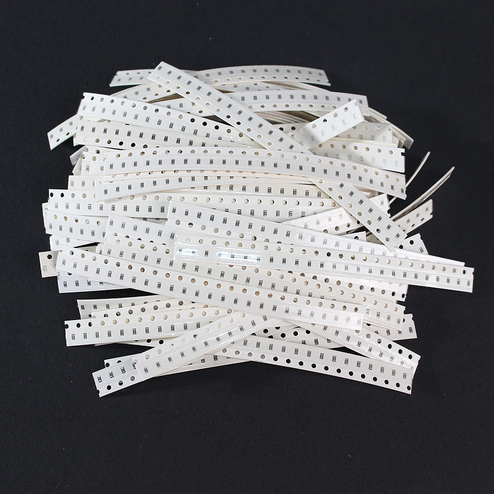 Smd Resistor Smd Chip Resistor 1500pcs 0603 0805 1206 SMD Film Resistor 0R~10M Accuracy 1% 60 Kinds*25pcs SMD Chip Resistor DIY Assorted Set of Resistors Kit