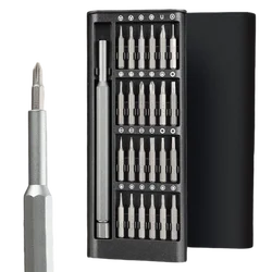 Precision Screwdriver Set 25-in-1 Mini Repair Tool Kit with Torx Phillips Magnetic Bits (25 in 1)
