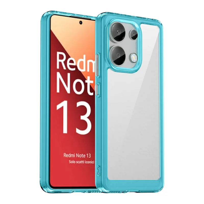Shockproof Hard Protective Phone Case - TPU & PC Silicone Cover