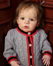 

FBBD 100%Hand-Made Finished Reborn Baby Doll Sandie Sold Out Limited Edition With Hand-Rooted Hair Art Doll Toys For Children