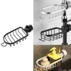 Drain Hanger Kitchen Faucet Rack Adjustment Anti-corrosion Bathroom Storage Organizer Hollow Design Metal For 2-3cm Faucets 6