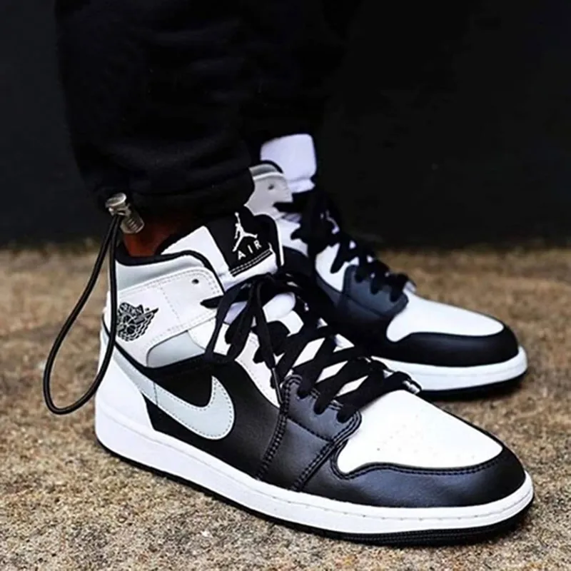 Nike Air Jordan 1 MID AJ1 men's shoes Joe 1 mid-top basketball shoes trendy fashion retro casual sneakers DD6834-402