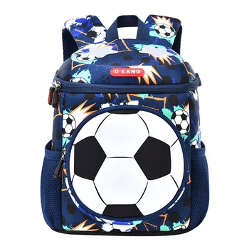 3D Football School Bags for Boys Kindergarten Children School Backpacks Student Travel Bag Kids Pack Mochila Infantil Escolar 1