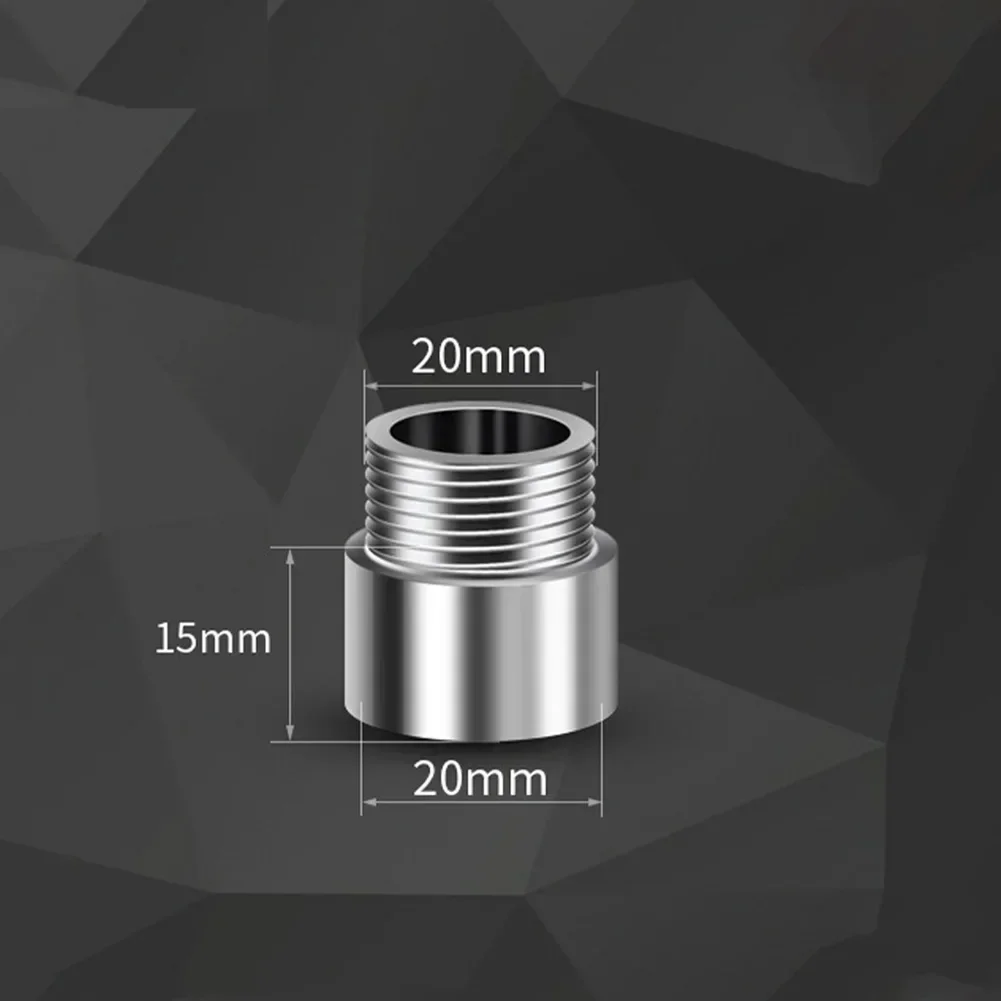 Stainless Steel Tube Extension Pipe Silver 10-60mm Bathroom Accessories Fittings For Water Pipes For Plumbing System 2
