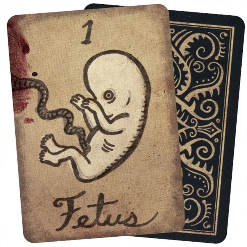 9*6cm Mini Secret Pocket Oracle Card Game 2