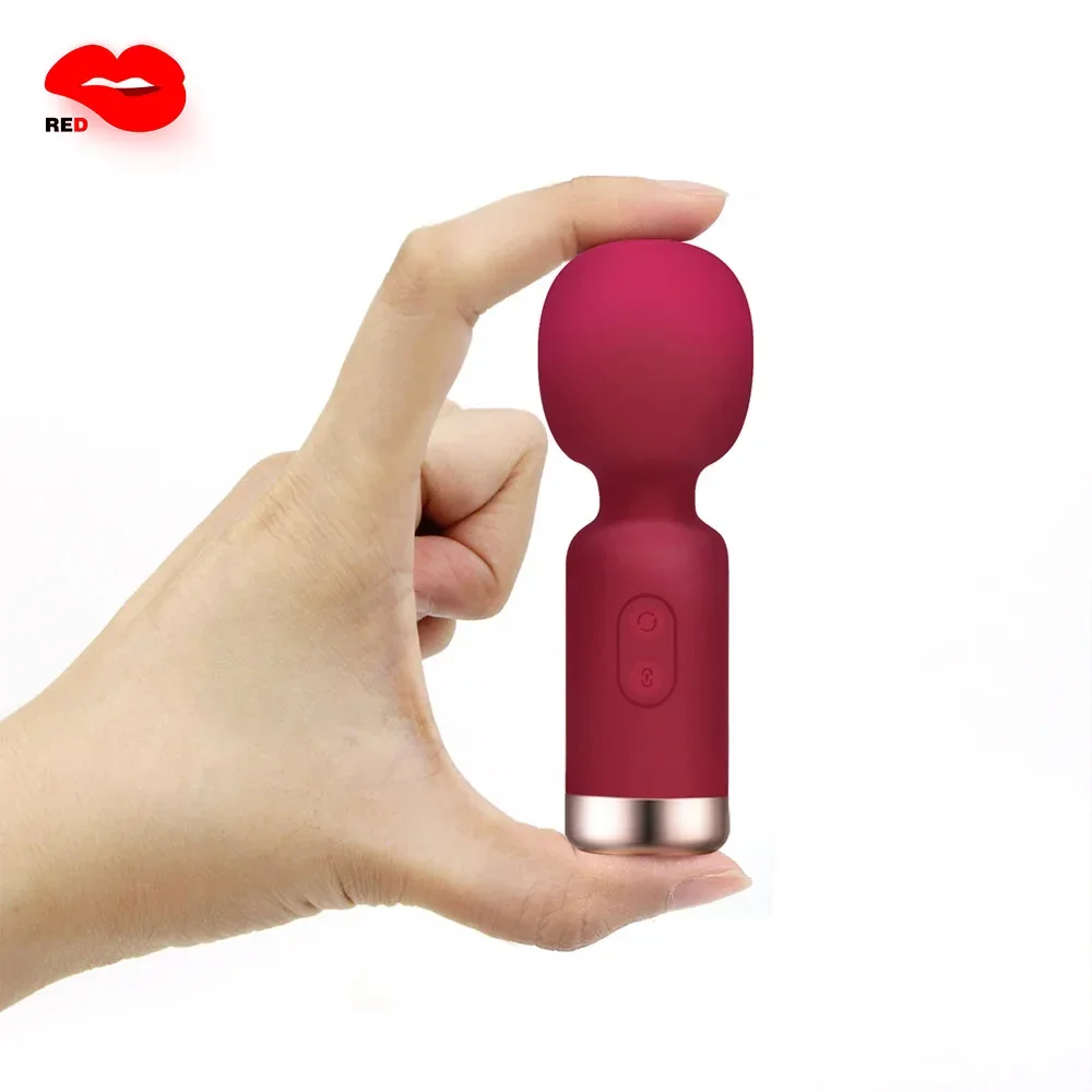 Mini Frauen Vibrator AV Zauberstab G-Punkt Muschi Vagina Nippelstimulator Dildo Erotik Mastubator Massage Sexspielzeug für Paare 1