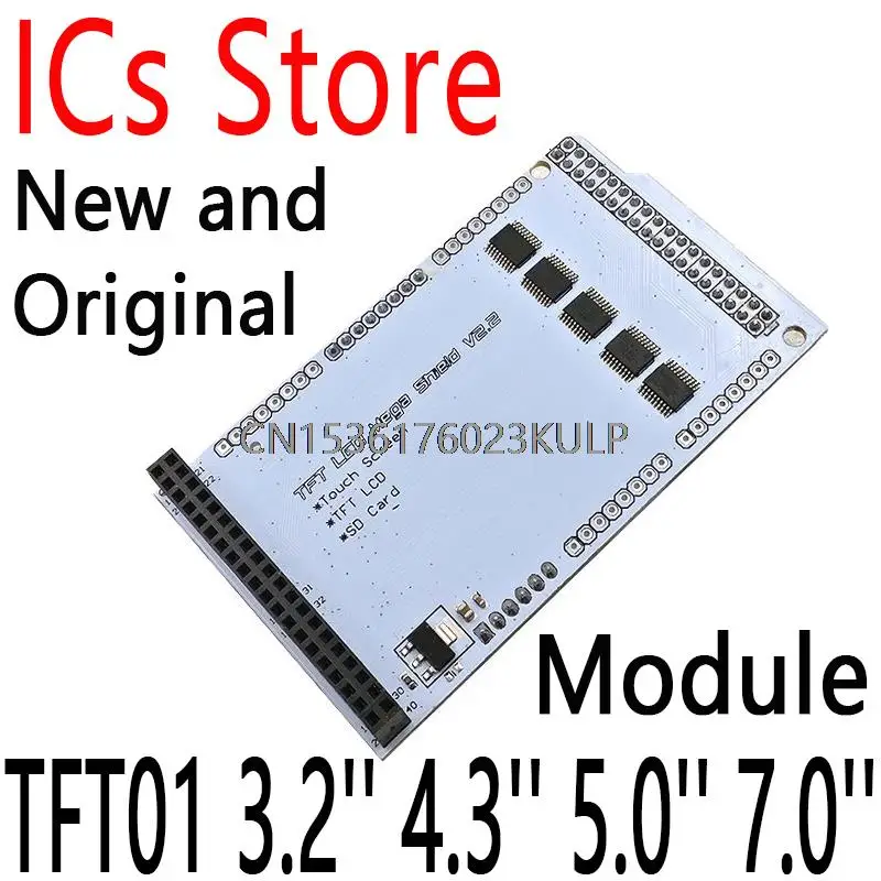 Modulo Scheda Di Espansione Schermo Lcd Tft Per Supporto Lcd Arduino Mega Touch Tft Tft01 3.2 ''4.3'' 5.0 ''7.0''