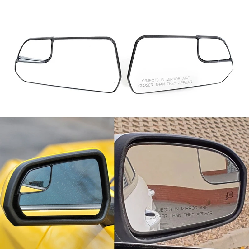 

Car Left Right Heated Wing Rear Mirror Glass For Ford Mustang 2015 -2019 FR3Z17K707C FR3Z17K707J
