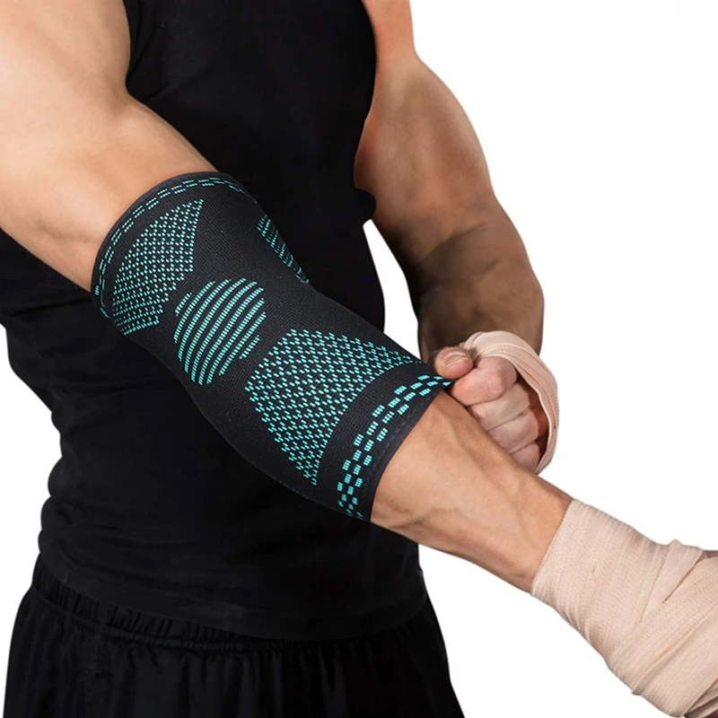 

2Pcs Volleyball Arm Sleeves Sports Wristbands Forearm Compression Hand Band Wrist Support Brace Wraps Guard Protector