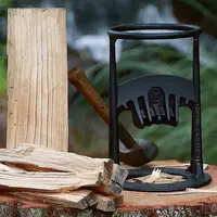 Firewood Splitter Save Labour Portable Wood Splitting Tool Wood Splitter Portable Iron Splitting Wedge Outdoors Wood Breaker 1