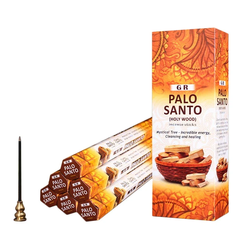 Y Palo Santo Indian Incense Sticks Natural Line Stick Incense for Living Room Teahouse Buddhist Supplies Meditaion Joss Sticks