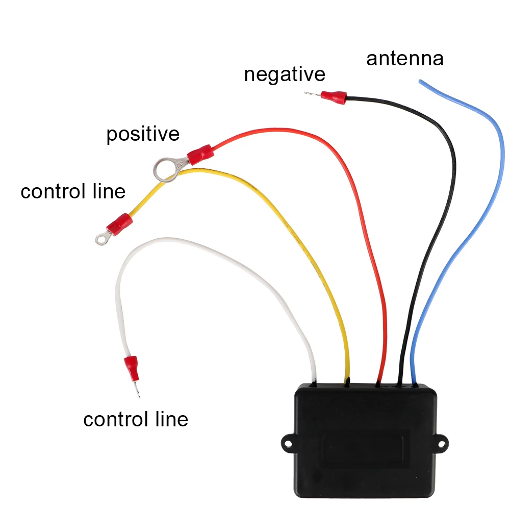 Wireless Remote Control 24V 12V Trailer Winch Wireless Remote Control Electric Switch Controller Accessories For Jeep ATV SUV Truck Autotruck Universal
