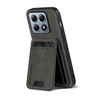 Solid Color Leather Wallet Card Slot Bracket Phone Case For Xiaomi 14T 13T 11T Pro Redmi Note 14 14C 13 13C 12 11 10 S Pro Cover 1